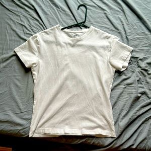 H&M Slim Fit White T-Shirt
